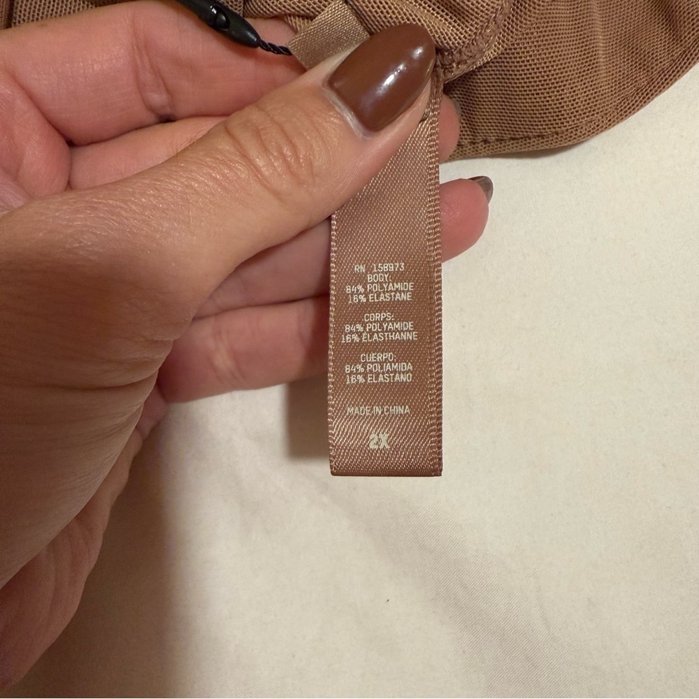 SKIMS Mesh Scoop Bralette 2XL - Picture 6 of 7
